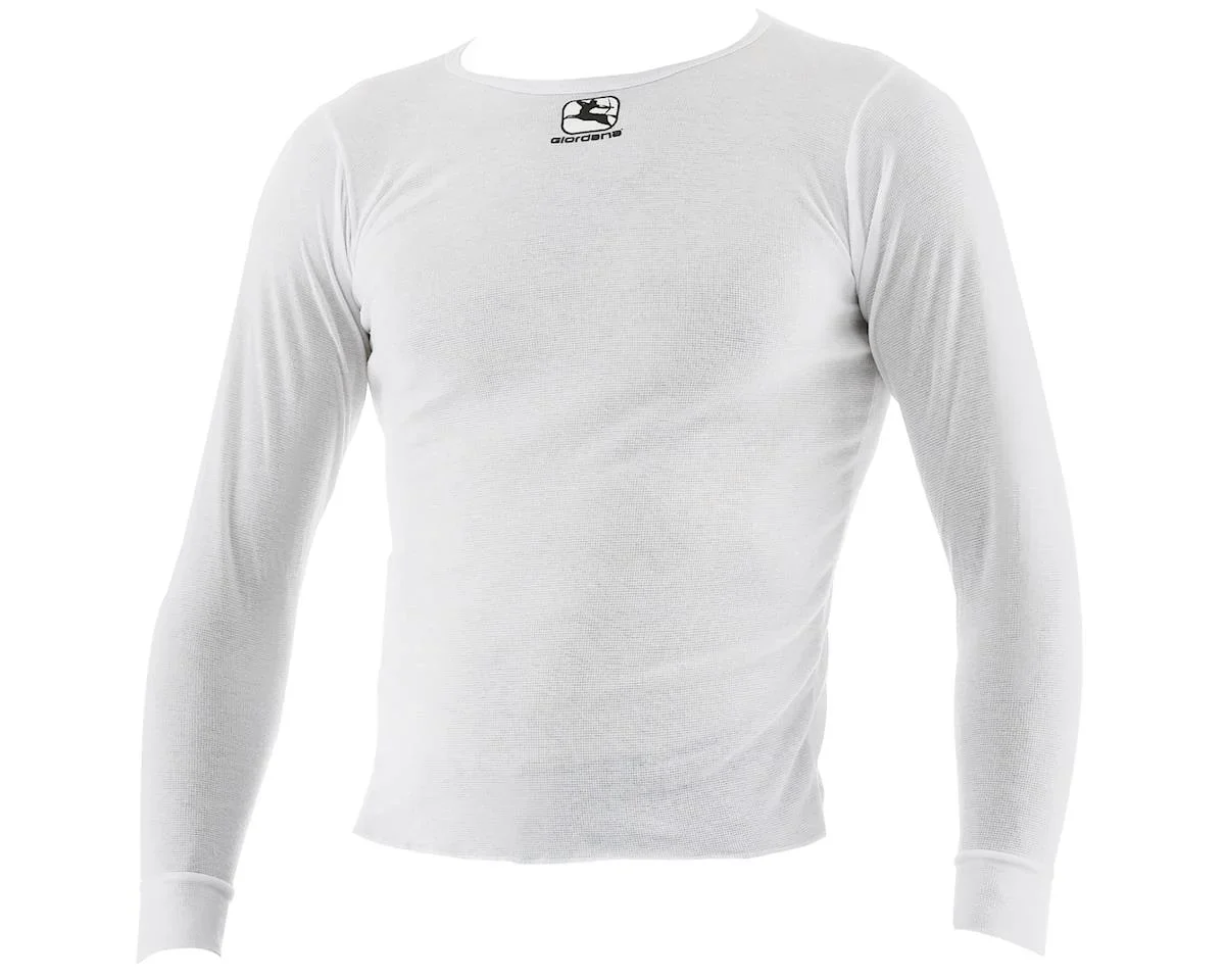 Giordana Dri-Release Long Sleeve Base Layer (White) (M)